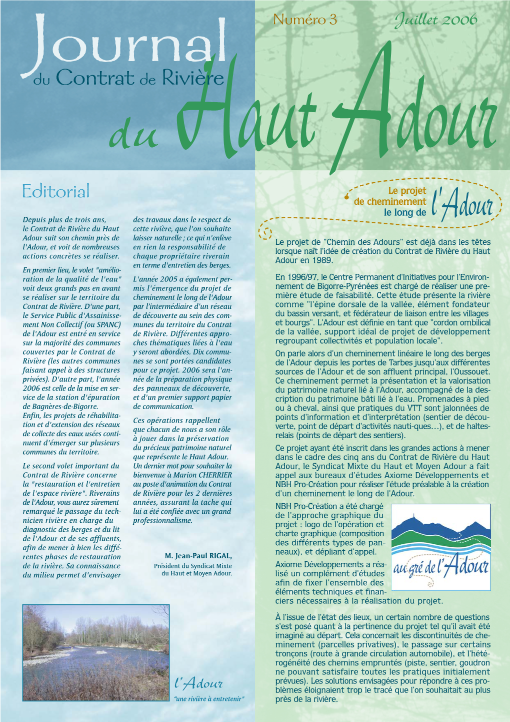 Journal Du Contrat De Rivière Du Haut Adour