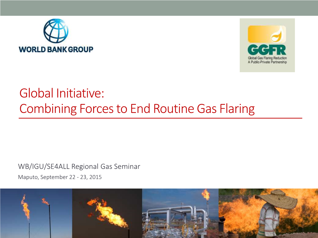 Global Gas Flaring Reduction Partnership Test