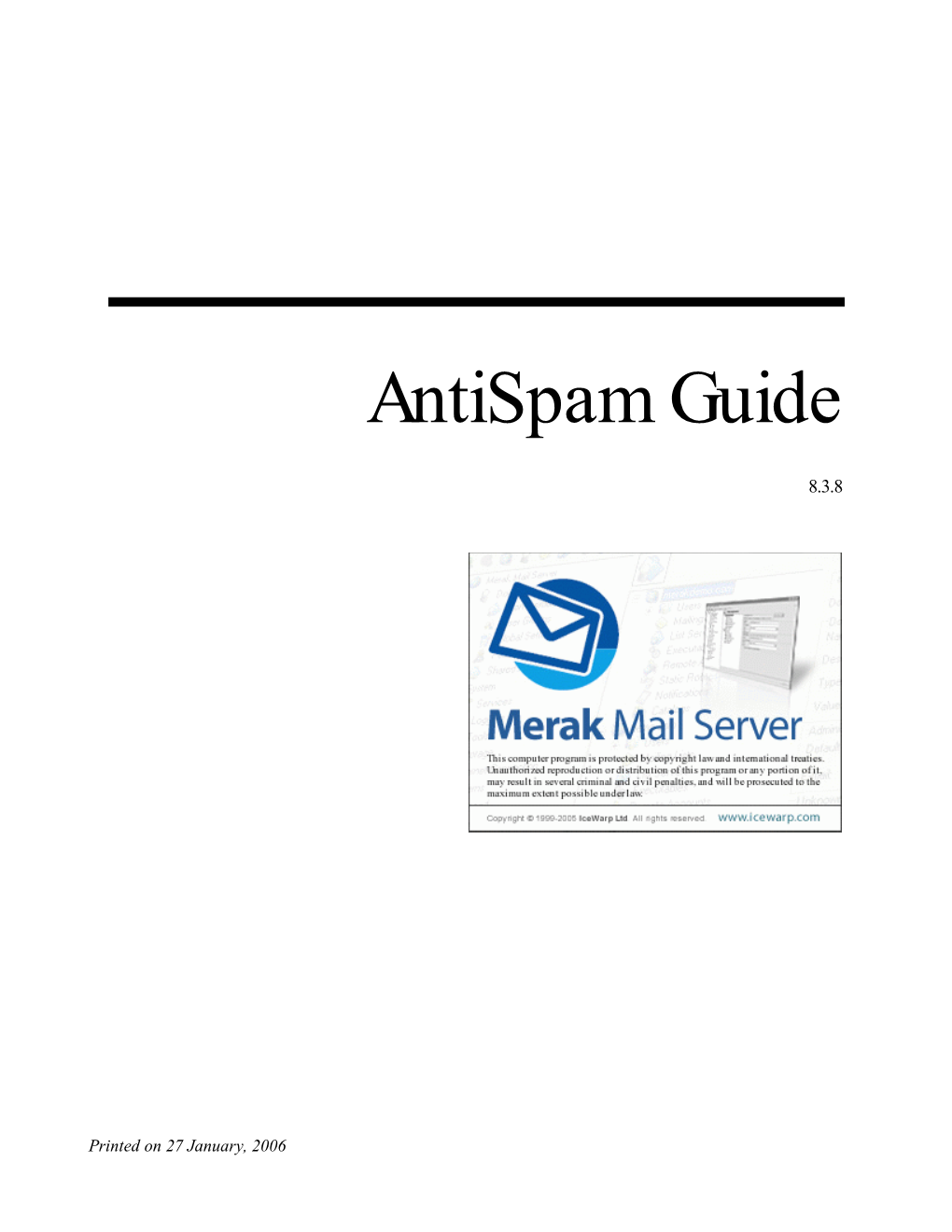 Merak Instant Antispam Guide Revised