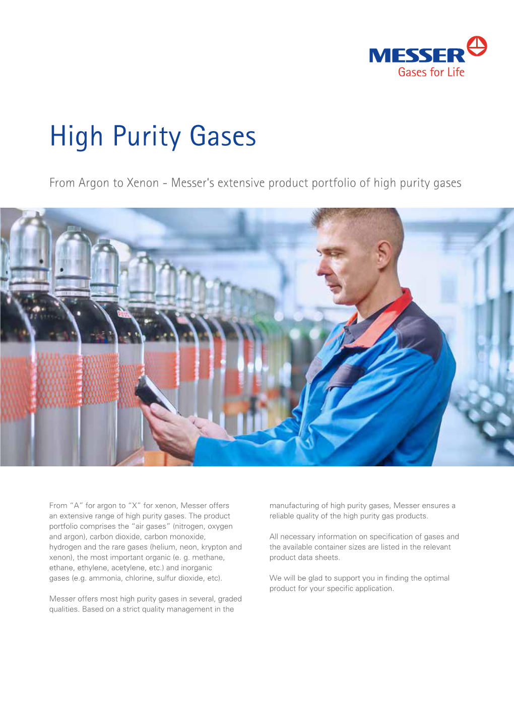 High Purity Gases