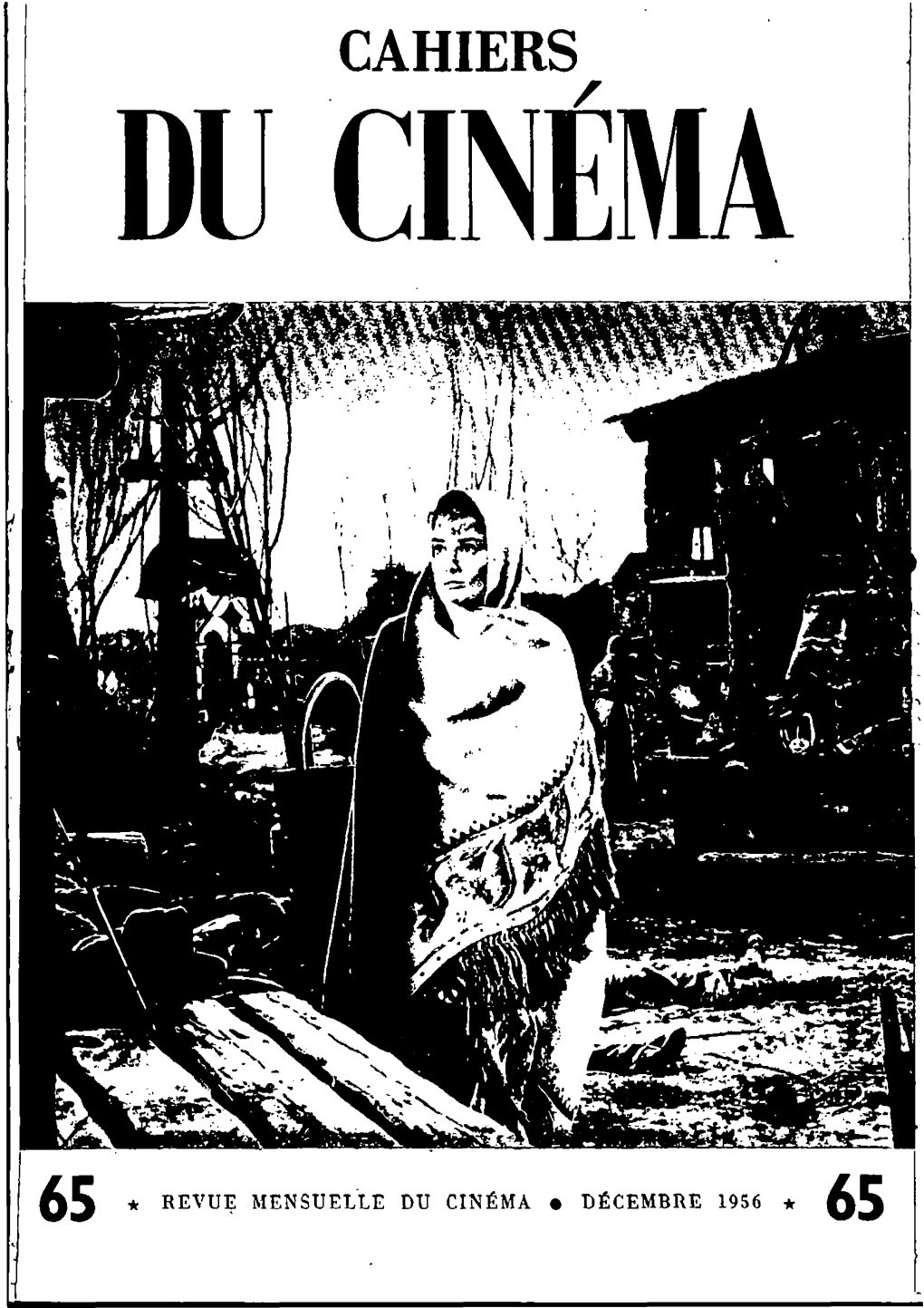 CAHIERS Dll CINÉMA