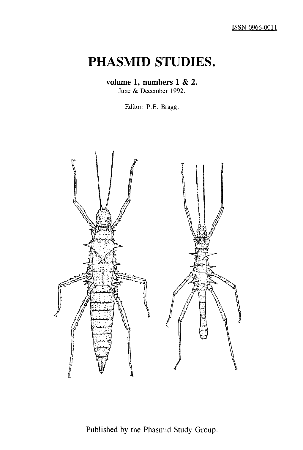 Phasmid Studies 1