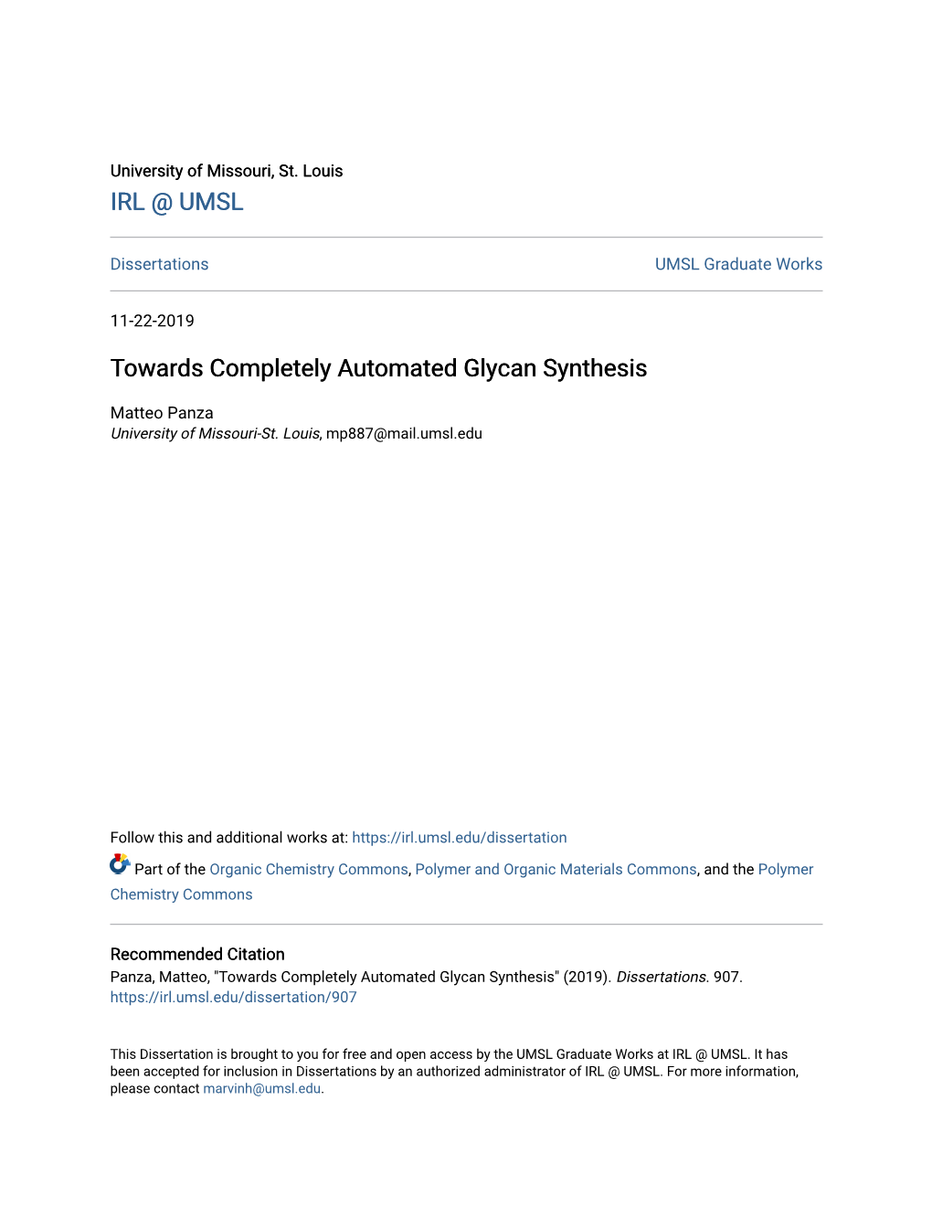 Towards Completely Automated Glycan Synthesis