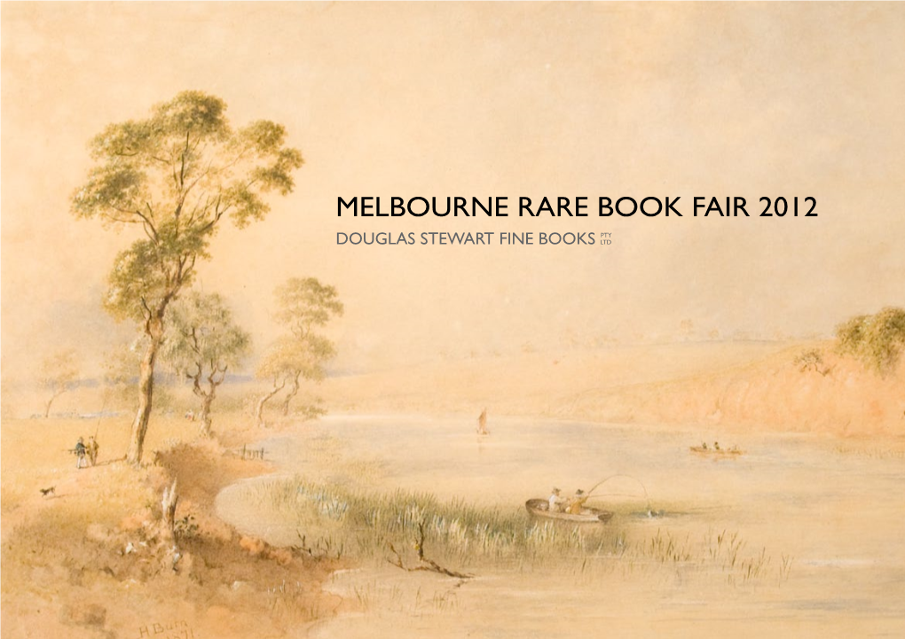 Melbourne Rare Book Fair 2012