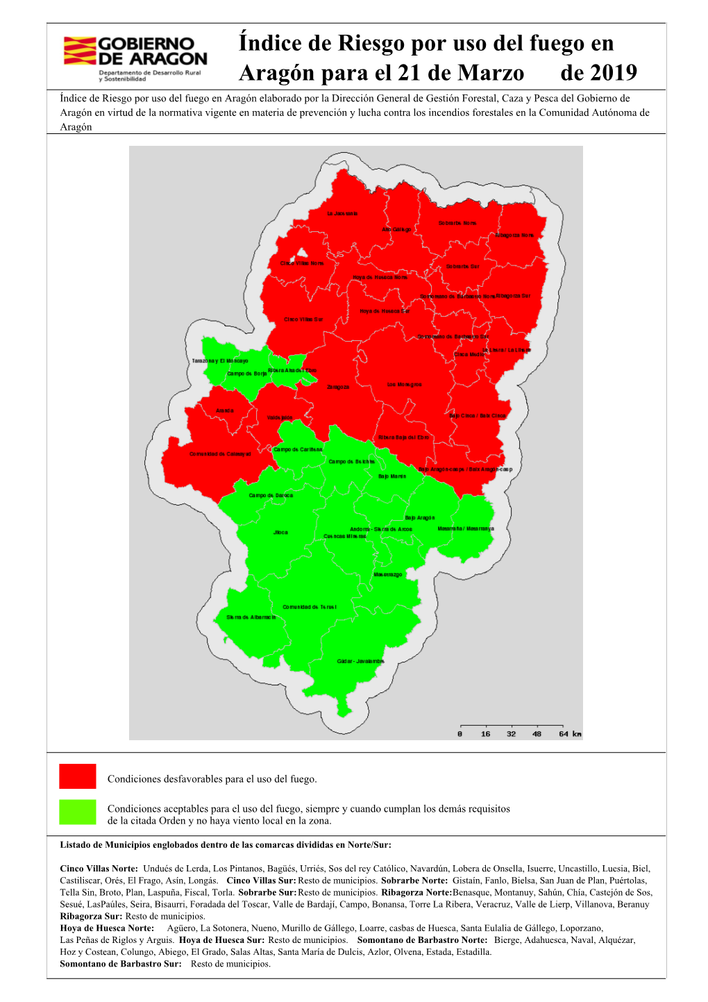 Índice De Riesgo Por Uso Del Fuego En Aragón Para