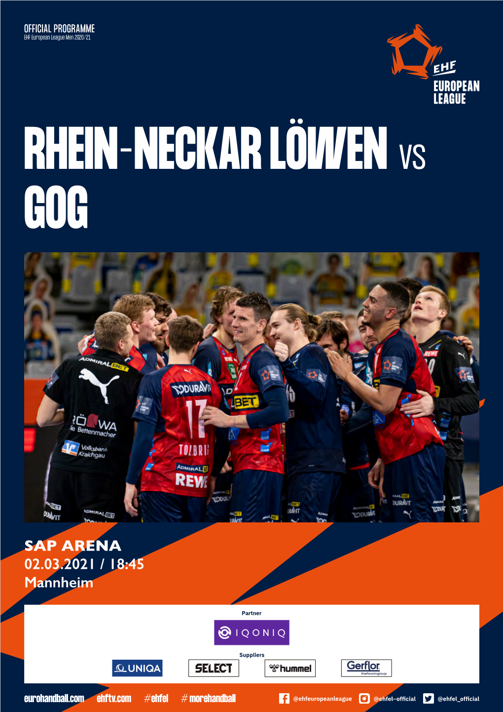 RHEIN-NECKAR LÖWEN Vs GOG