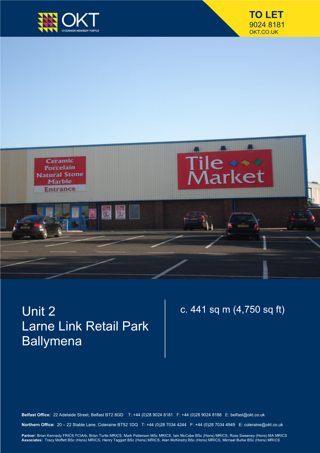 Unit 2 Larne Link Retail Park Ballymena