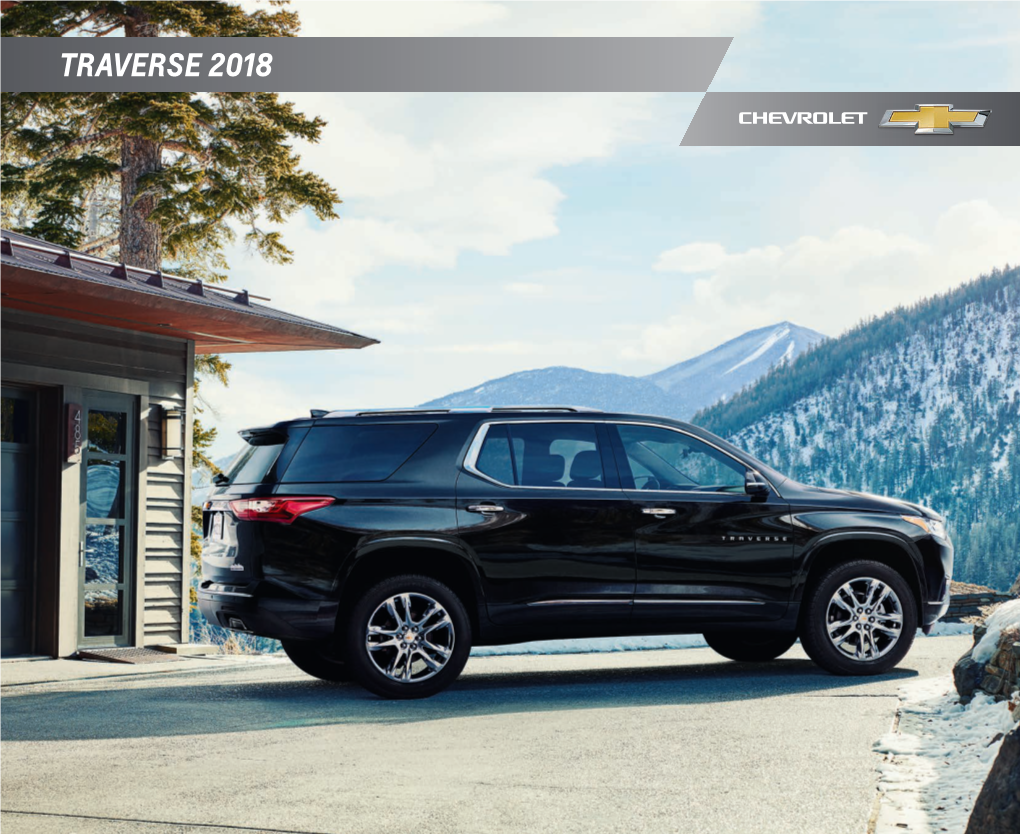 2018 Chevrolet Traverse Catalog