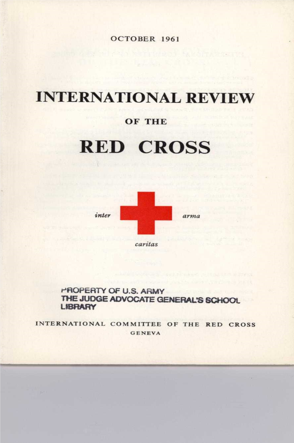 International Review of the Red Cross