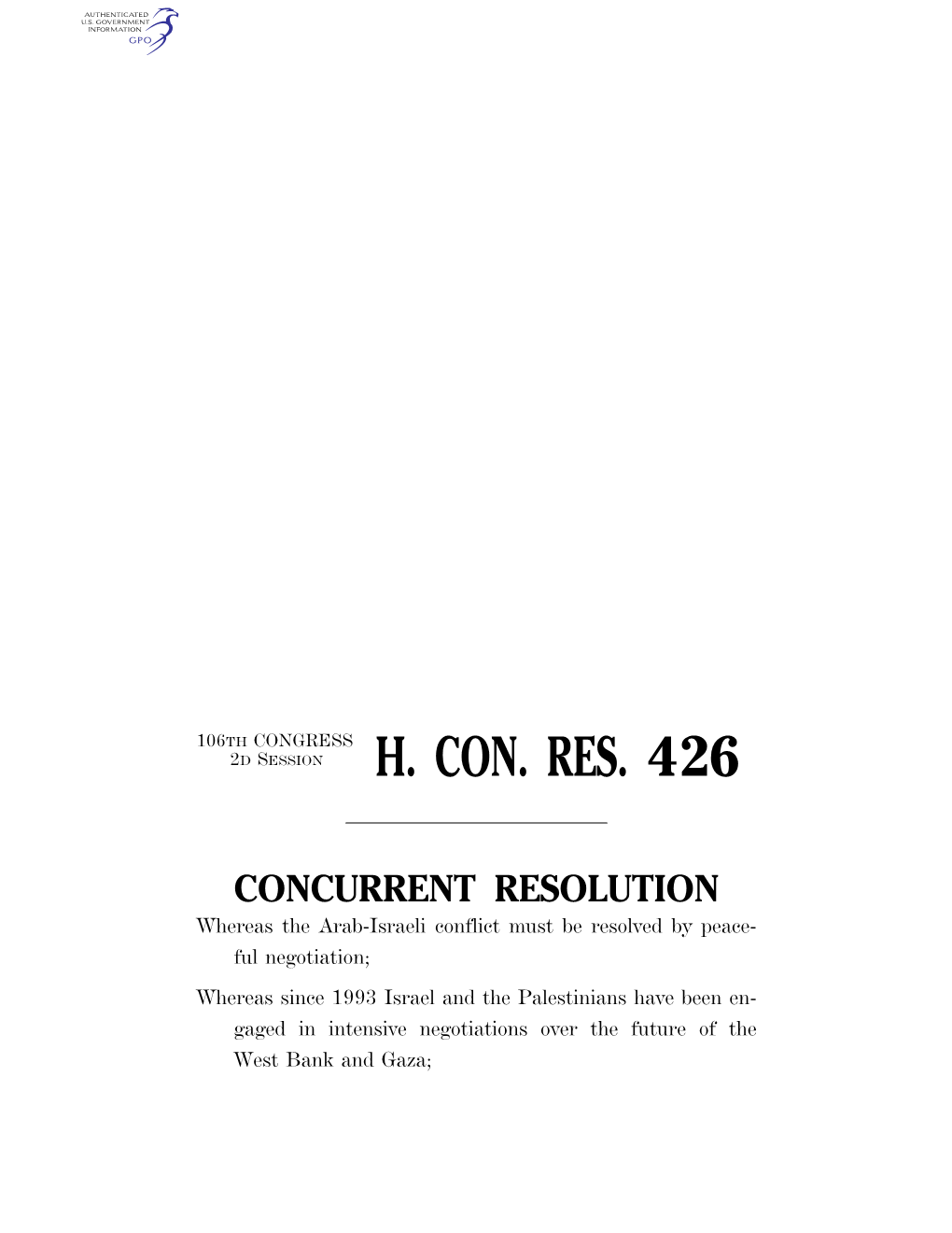 H. Con. Res. 426