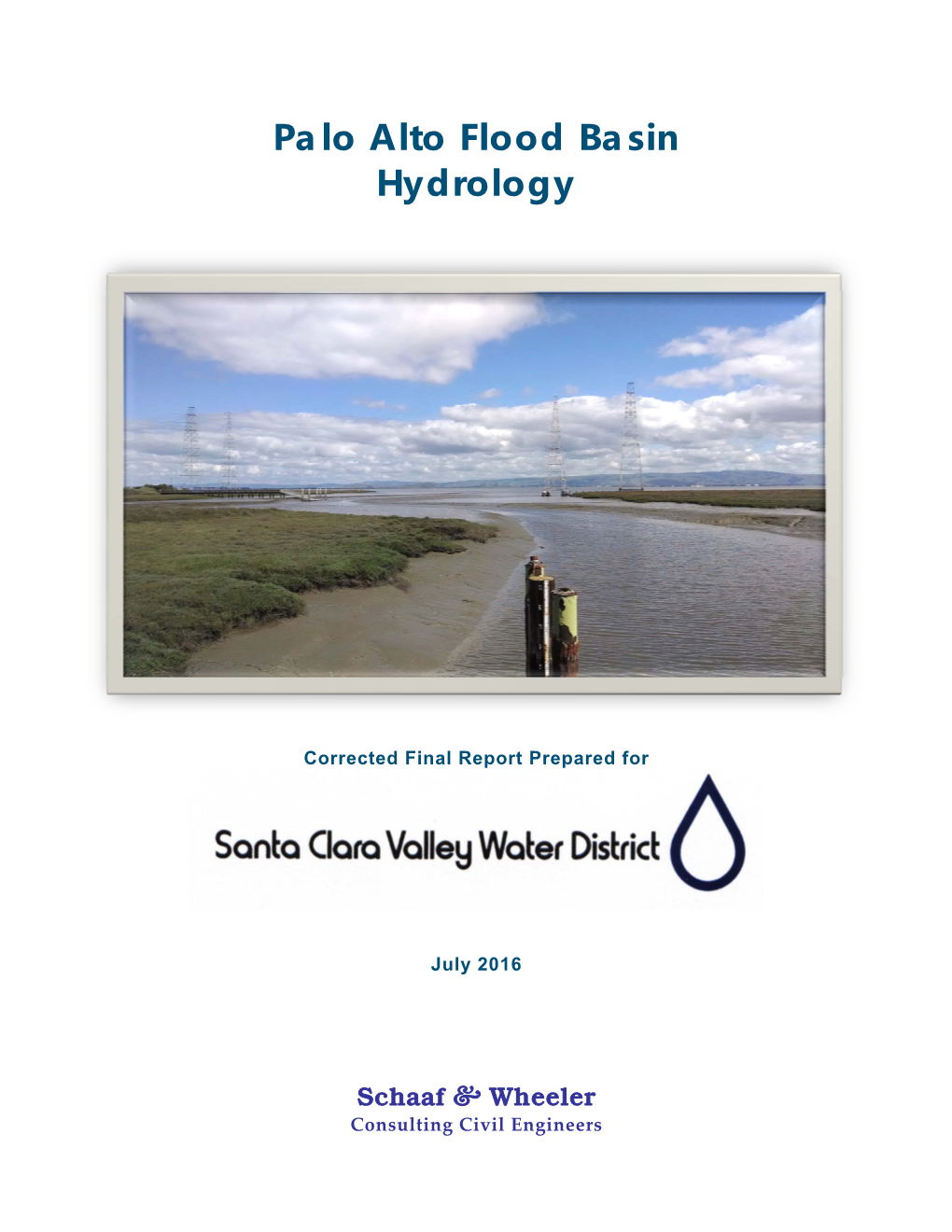 Palo Alto Flood Basin Hydrology