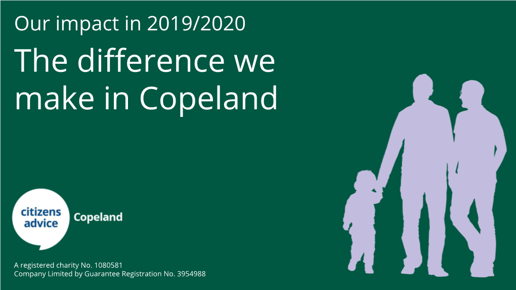 The Difference We Make in Copeland