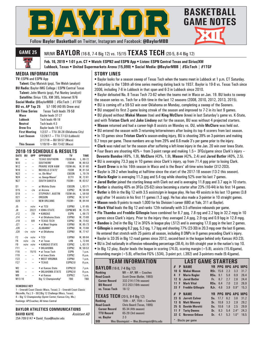 Basketball Game Notes Basketballgame 1 — Oral Roberts Game Notes