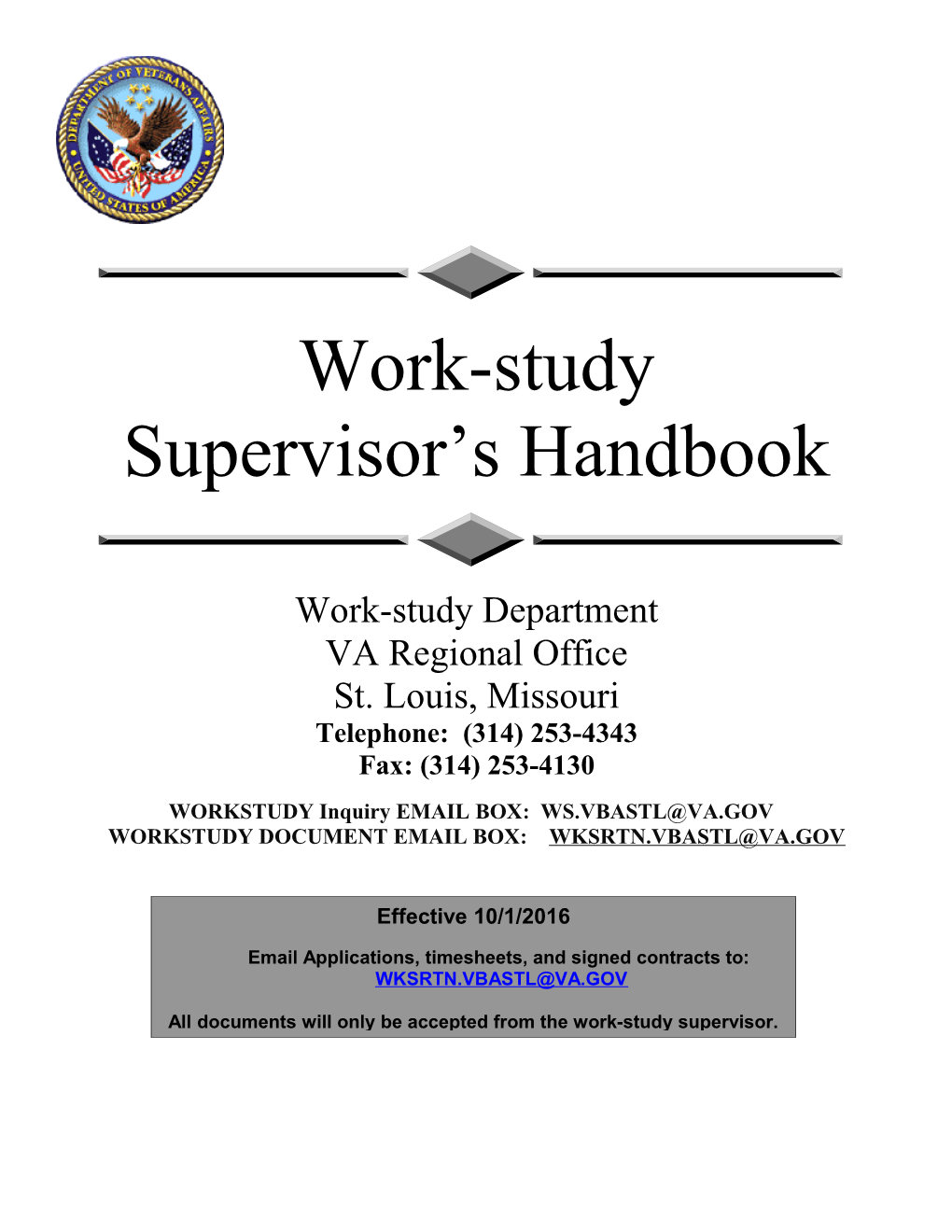 Supervisor S Handbook