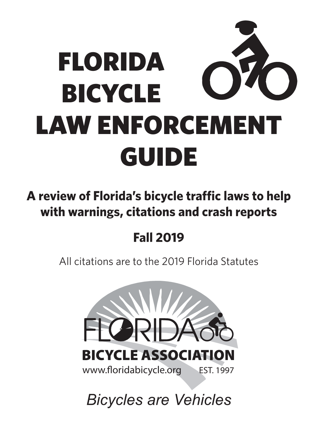 Florida Bicycle Law Enforcement Guide