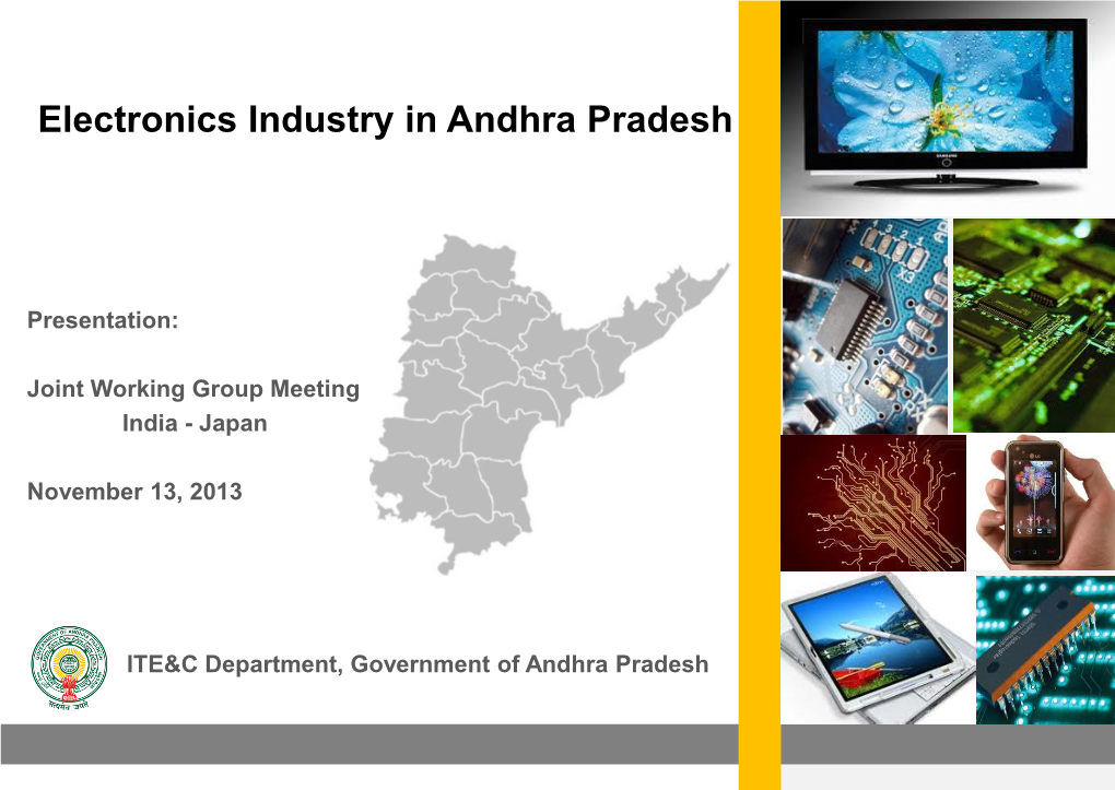 Electronics Industry in Andhra Pradesh