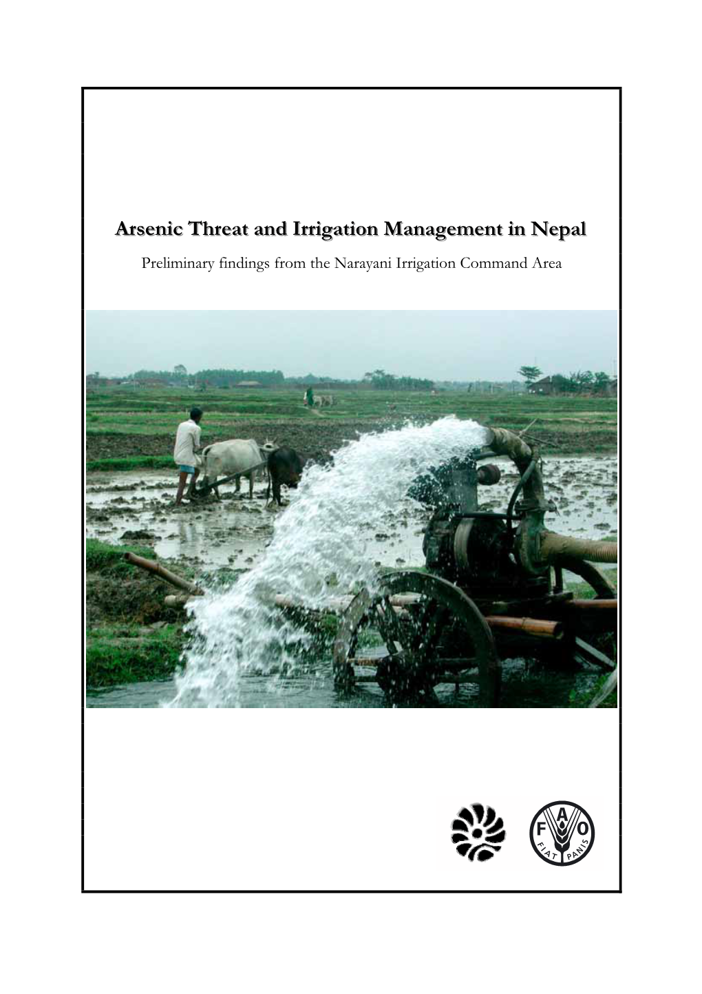 Arsenic Threat and Irrigation Management in Nepal