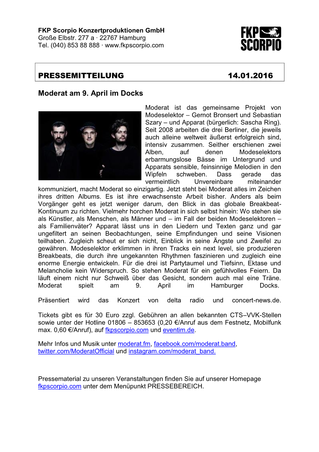 PM-MODERAT-14.01.2016 PDF PRESSEMATERIAL Download