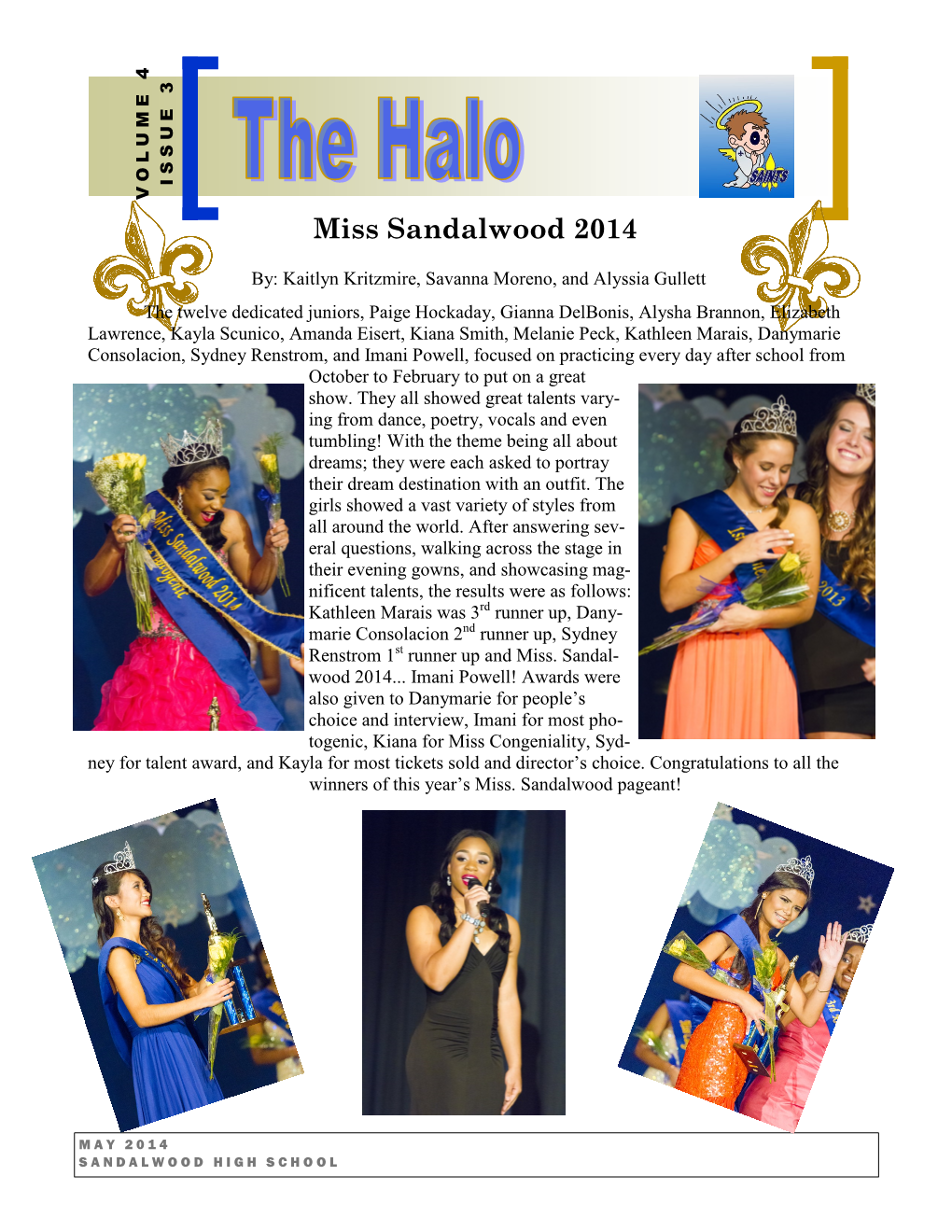 Miss Sandalwood 2014