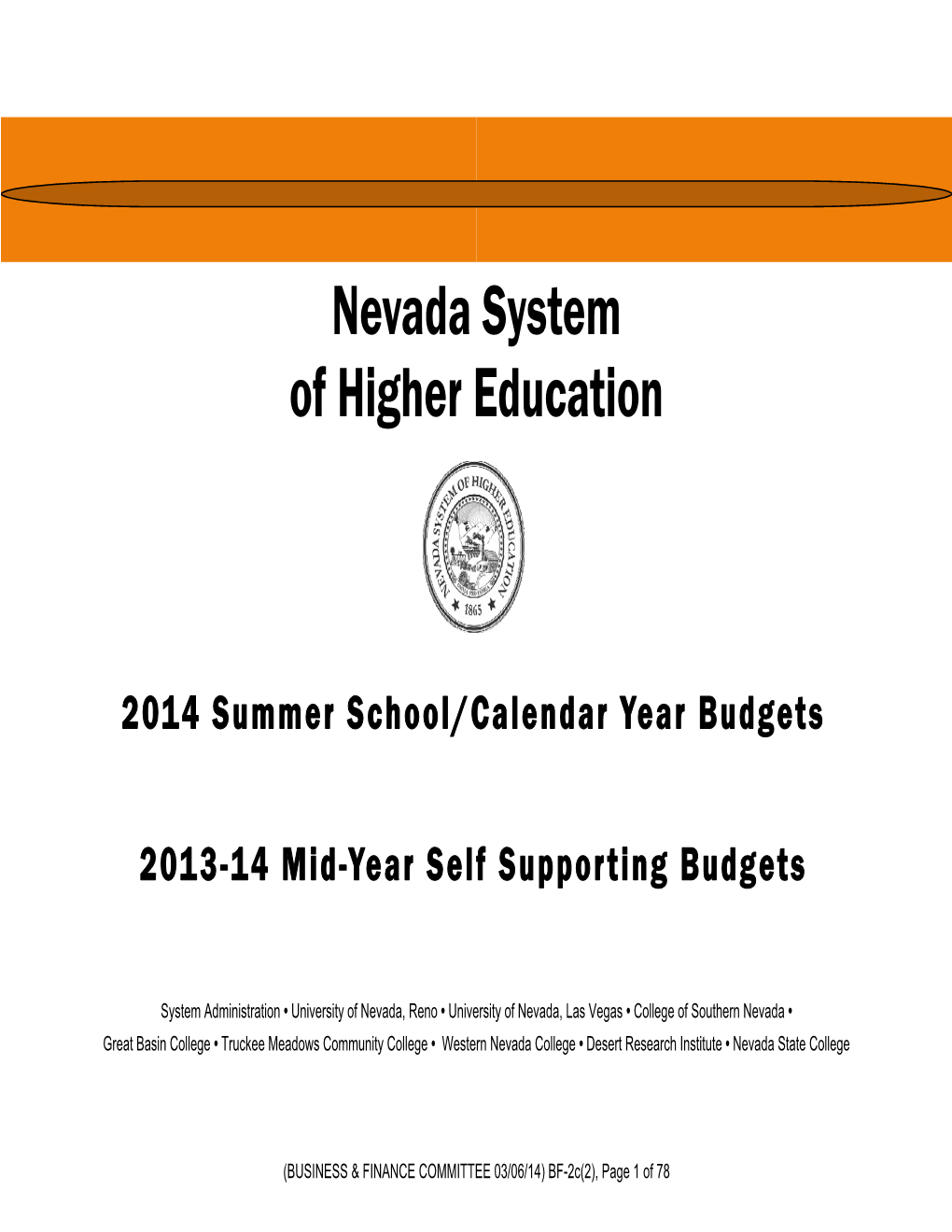 Nevada System of Higher Education