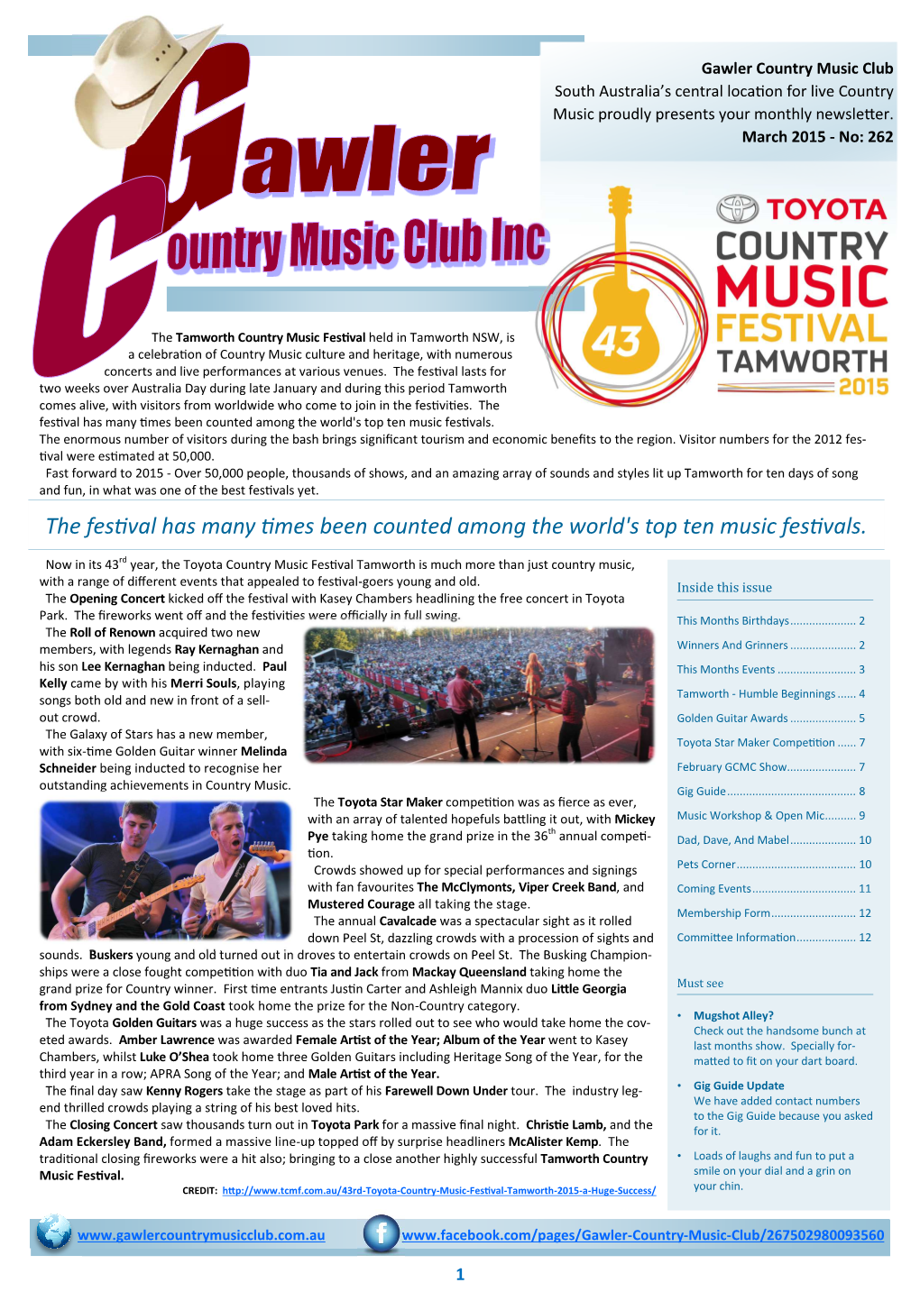 GCMC Newsletter