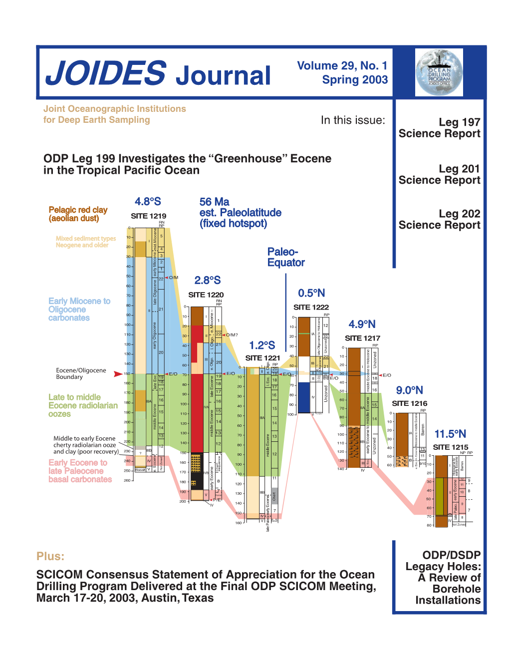 JOIDES Journal Spring 2003