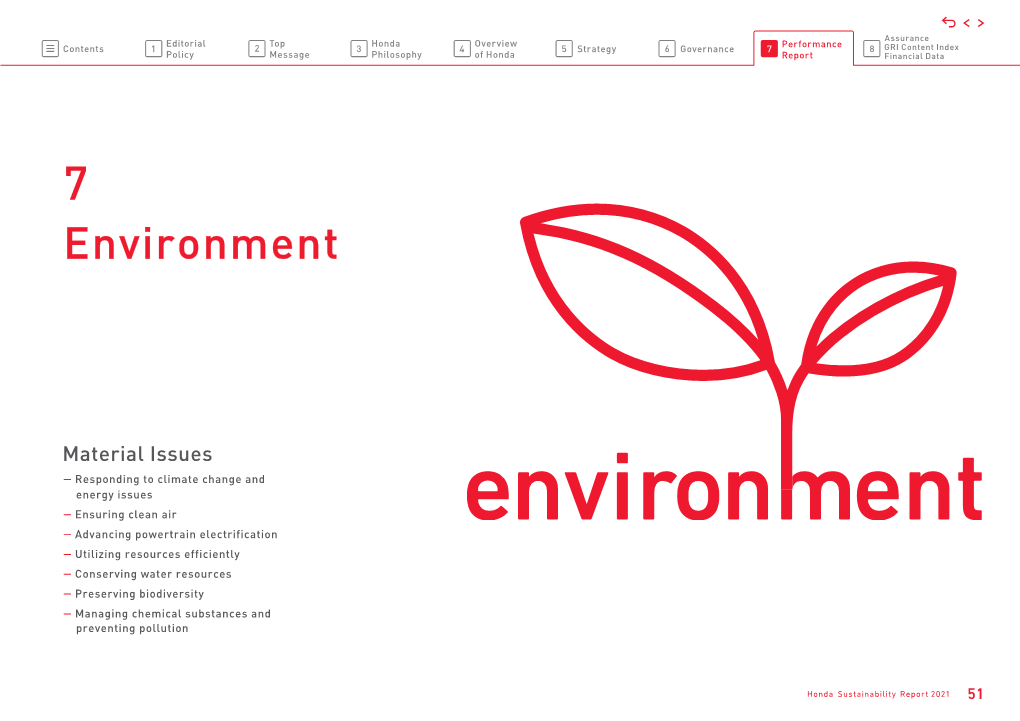 Honda Sustainability Report 2021 51 103-1,103-2,103-3,413-1,413-2