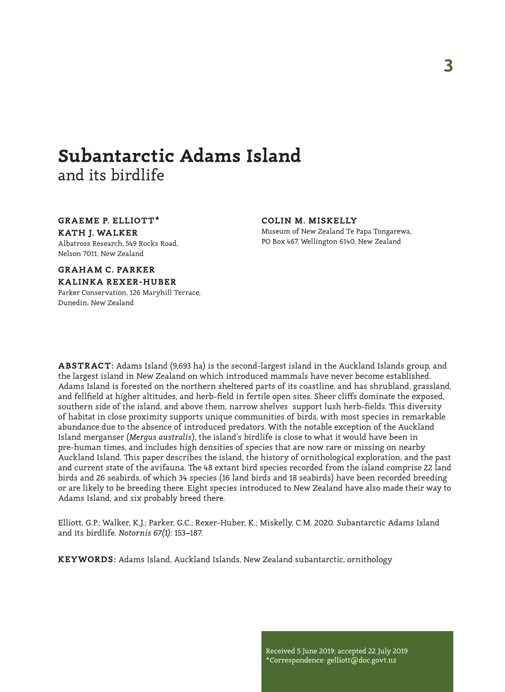 Subantarctic Adams Island 3