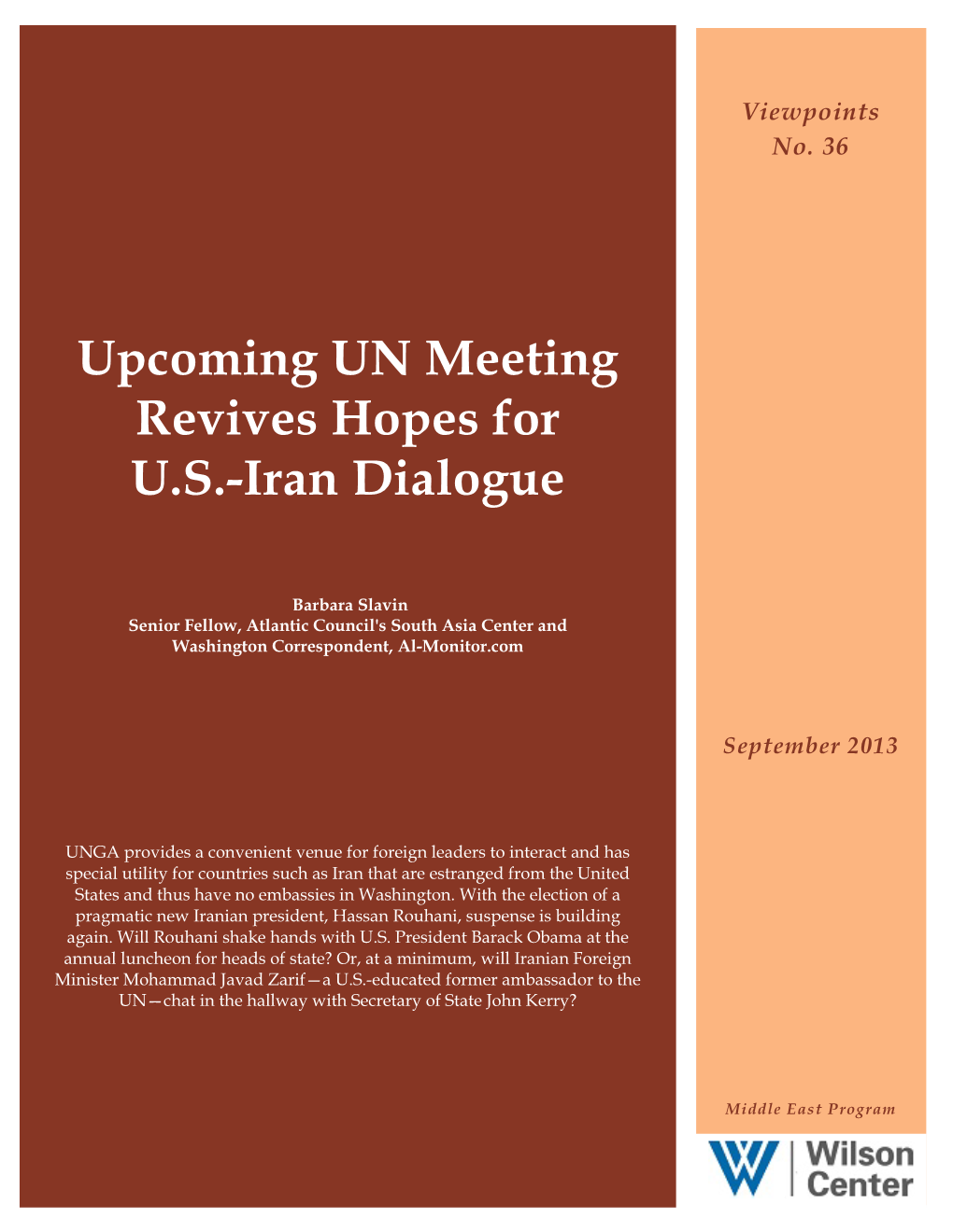 Upcoming UN Meeting Revives Hopes for U.S.-Iran Dialogue