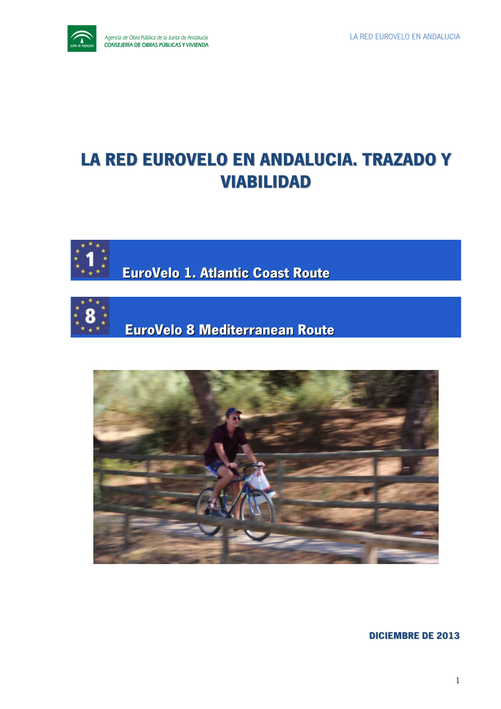 La Red Eurovelo En Andalucia. Trazado Y Viabilidad