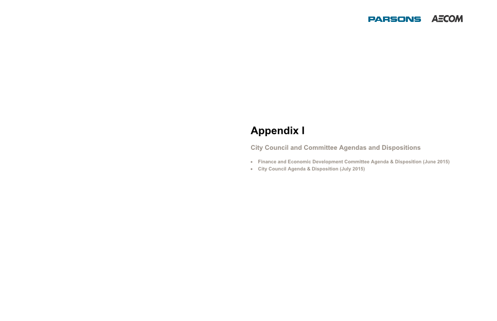 AECOM Appendix Title Pages.Dot