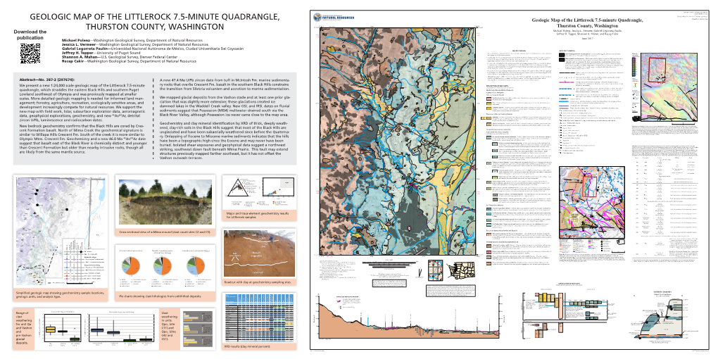 Geologic Map of the Littlerock 7.5-Minute Quadrangle