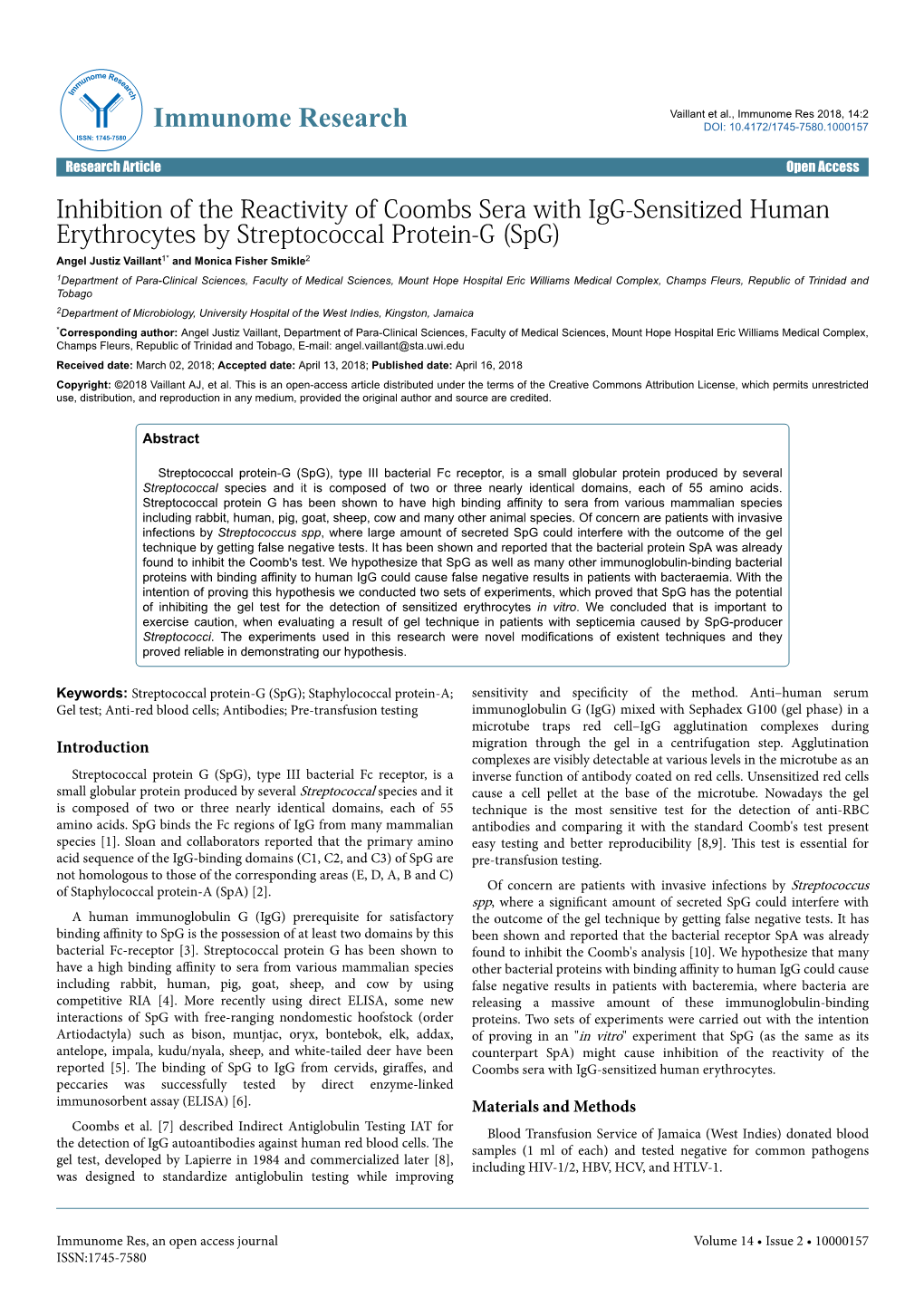 Inhibition of the Reactivity of Coombs Sera With