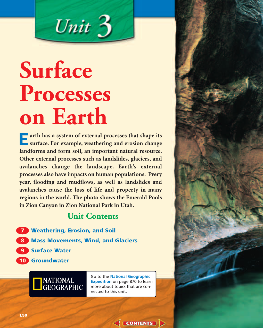 Chapter 7: Weathering, Erosion, and Soil