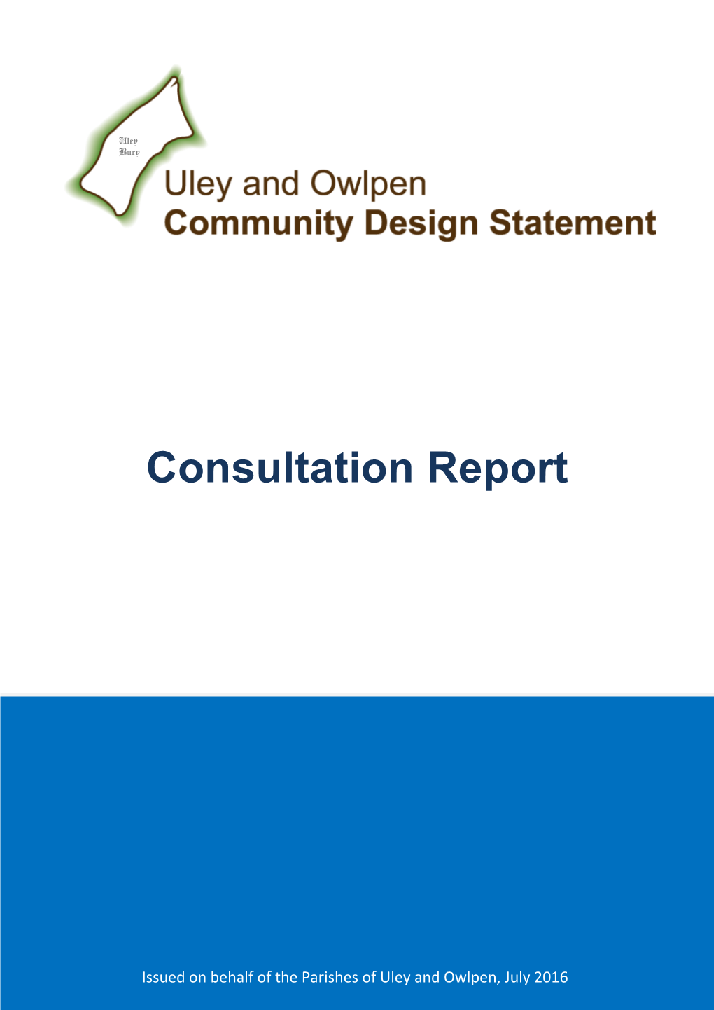 Consultation Report