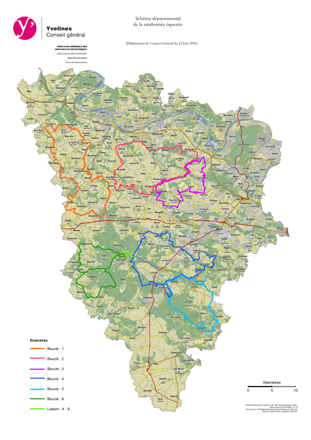 Schéma Départemental De La Randonnée Équestre