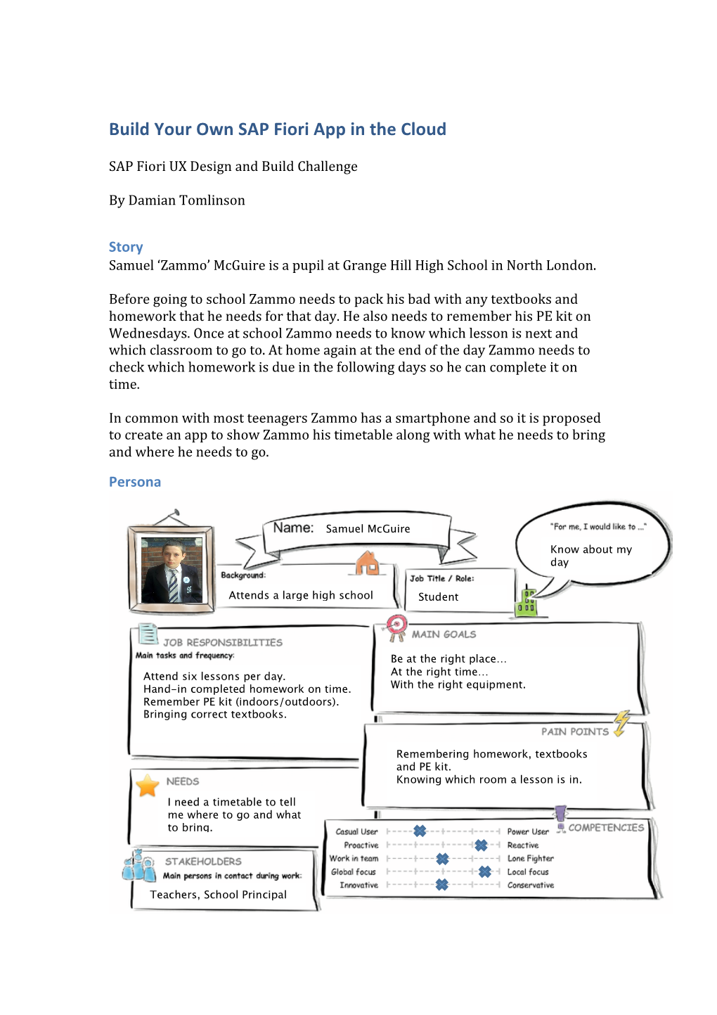 Build Your Own SAP Fiori App in the Cloud