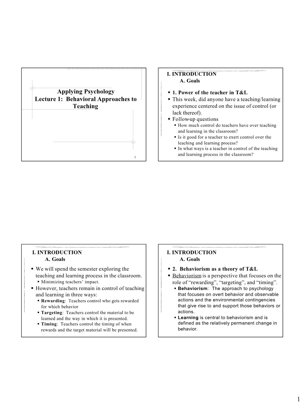 Lecture 1 Behaviorism.Htm