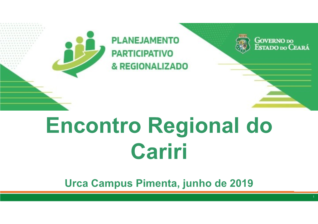 Encontro Regional Do Cariri