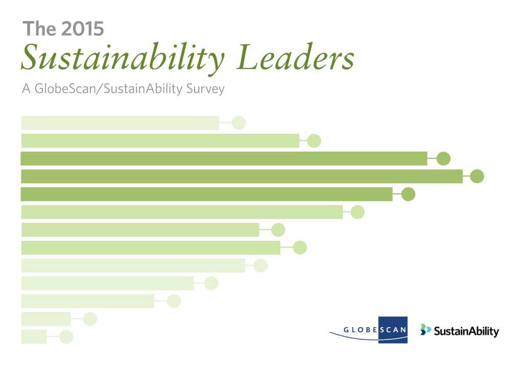 Sustainability Leaders a Globescan/Sustainability Survey Contents