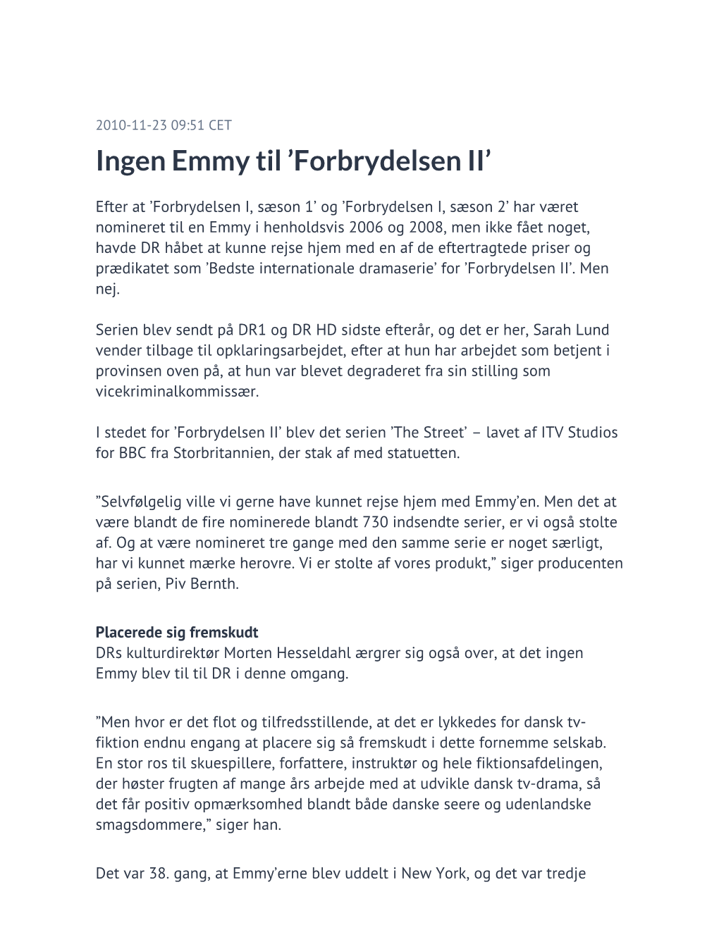 Forbrydelsen II’