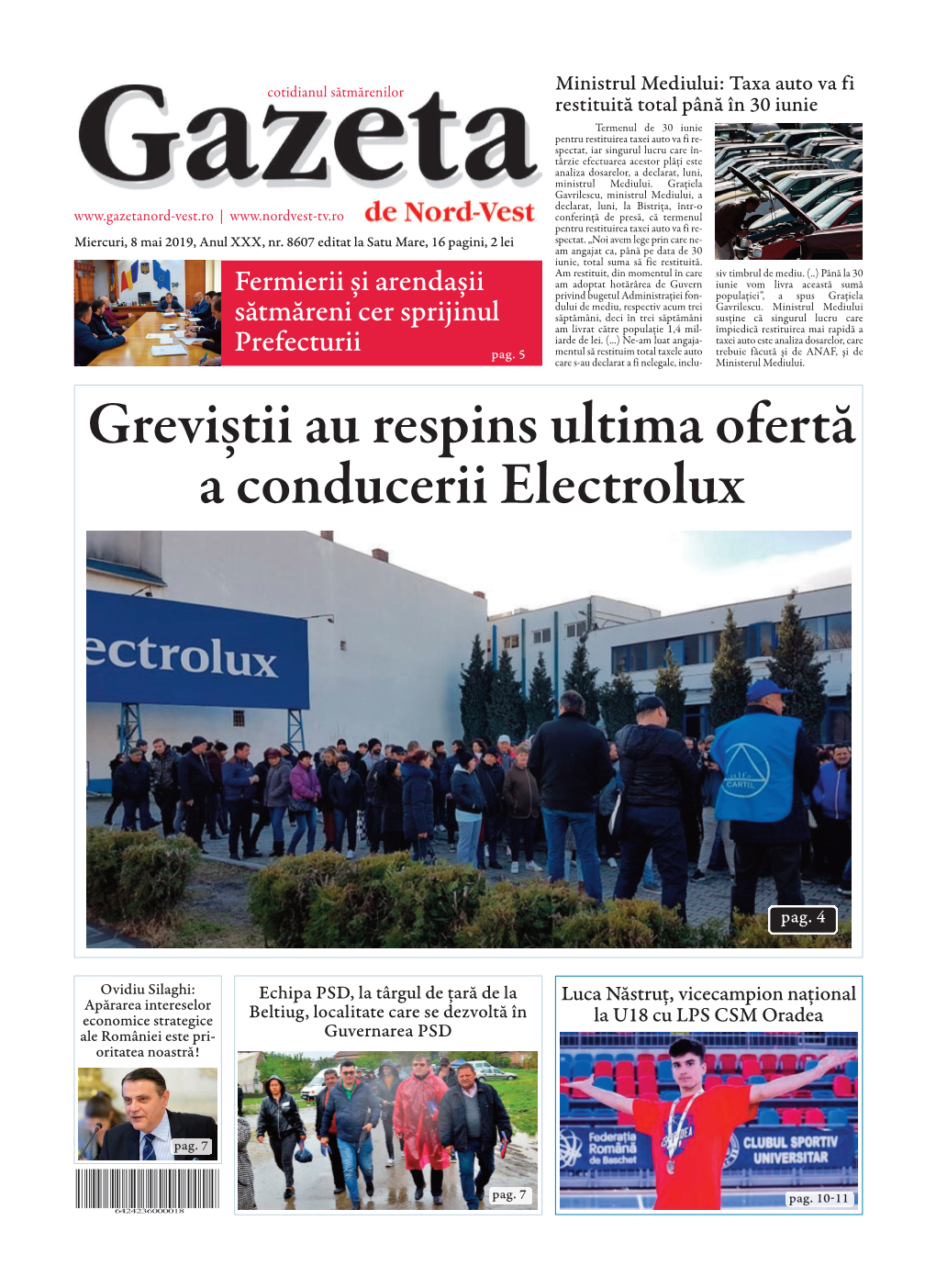 Greviștii Au Respins Ultima Ofertă a Conducerii Electrolux