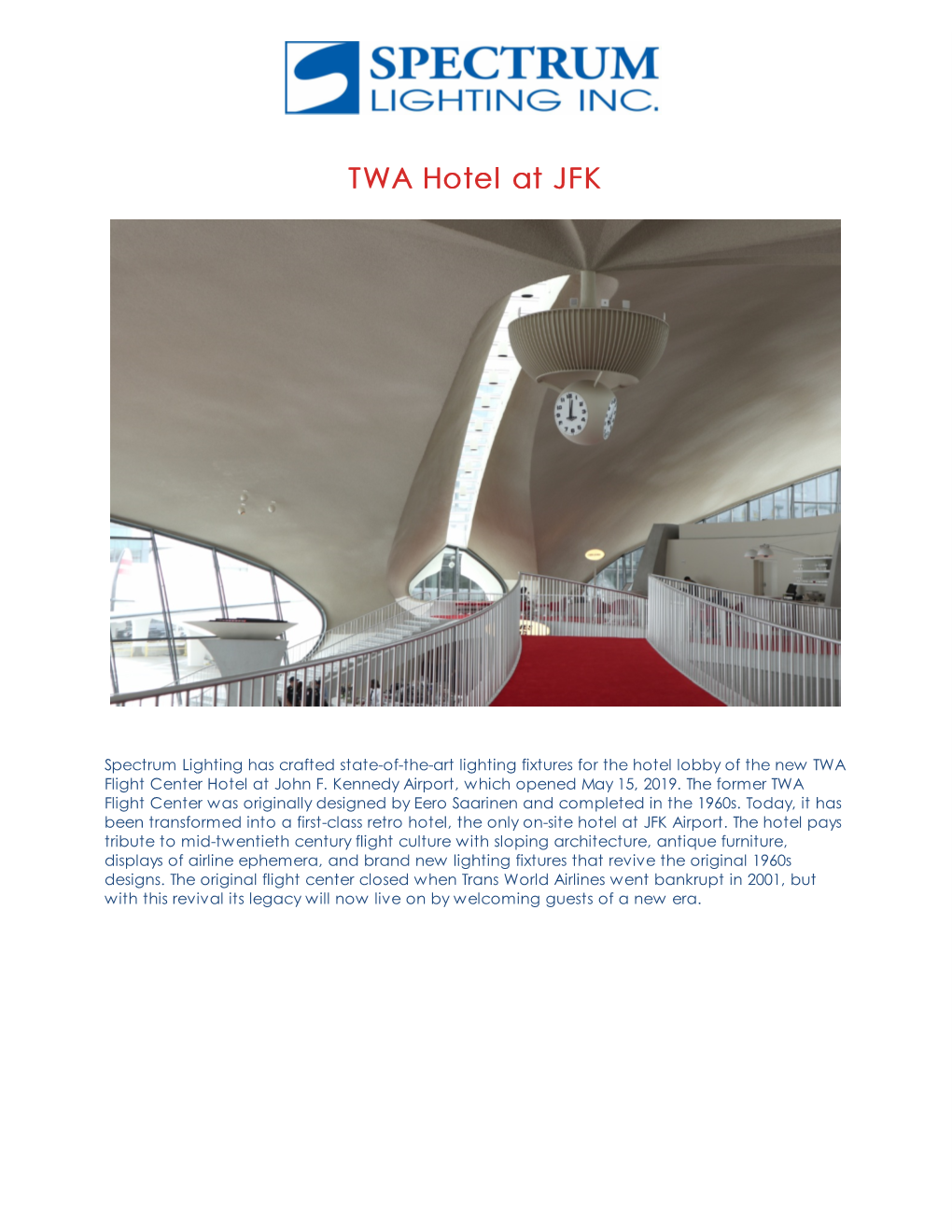 TWA Hotel at JFK