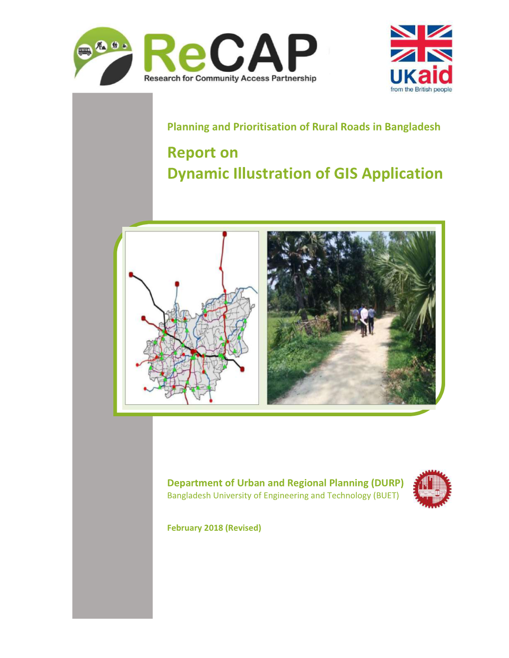 Report on Dynamic Illustration of GIS Application