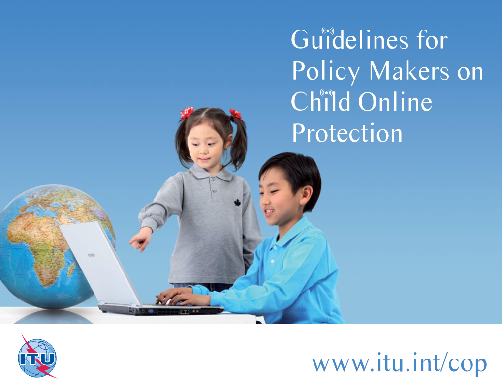 Guidelines for Policy Makers on Child Online Protection