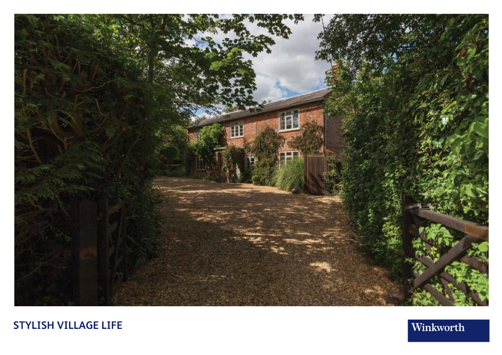 Stylish Village Life Larchcombe Peppercombe Lane, Urchfont, Wiltshire, Sn10 4Qr