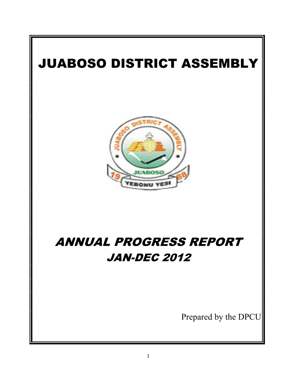 Juaboso District Assembly