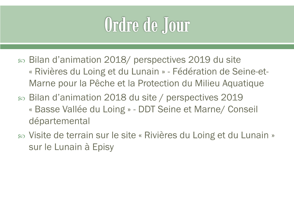 Rivière Du Dragon • Rivière Du Vannetin Espèces D’Intérêt Communautaire