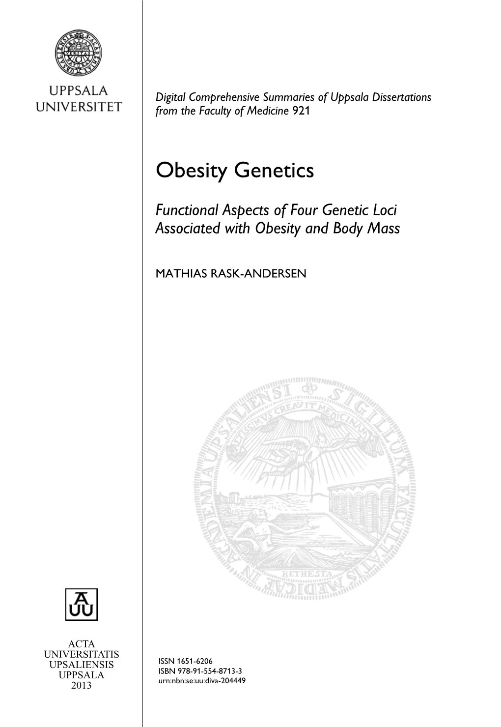 Obesity Genetics