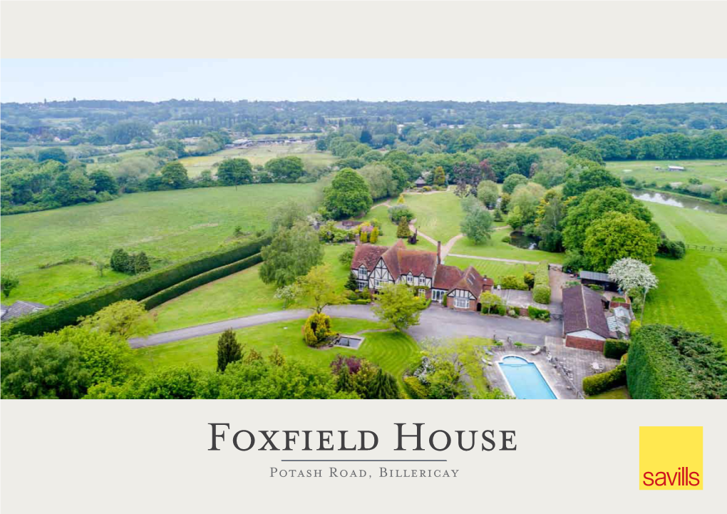 Foxfield House Potash Road, Billericay Foxfield House